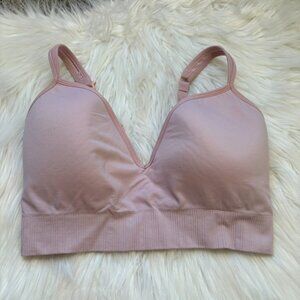 Athleta Light Pink Sports Bra Women's XS